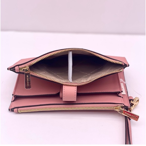 Michael Kors DoubleZip Wallet Wristlet Phone
Case Primrose - Picture 12 of 13